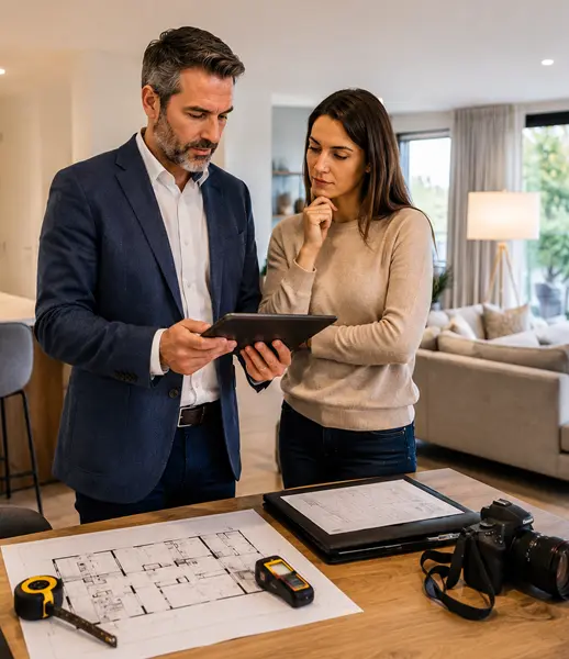 Property expert valuation with a technical valuation report