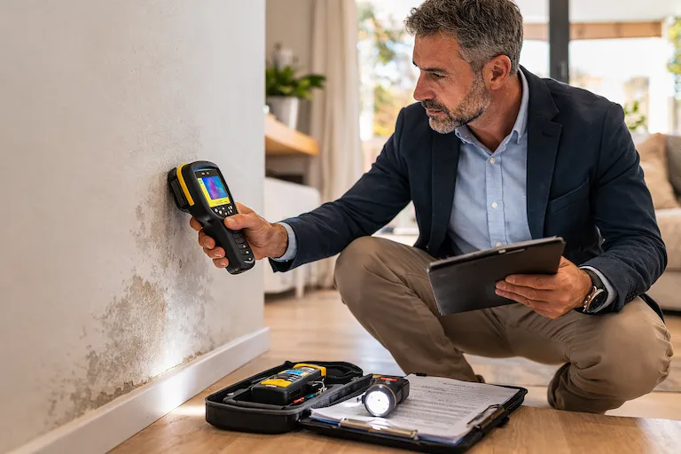 Humedades y termografía: lo que se ve y lo que no se ve